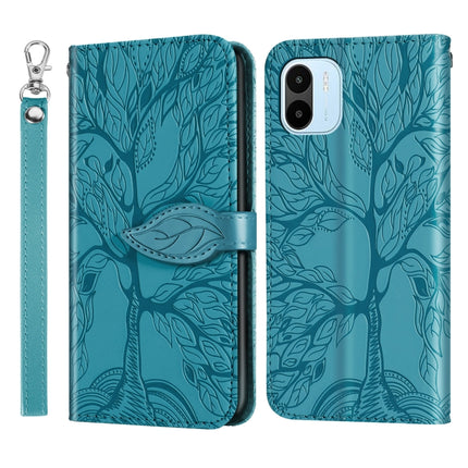 Life Tree Embossing Pattern Leather Phone Case, For Samsung Galaxy A24 5G, For Samsung Galaxy A54 5G, For Samsung Galaxy A34 5G, For Xiaomi Redmi A1, For Xiaomi 13