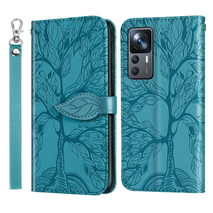 Life Tree Embossing Pattern Leather Phone Case, For Xiaomi 13 Pro, For Xiaomi 12T