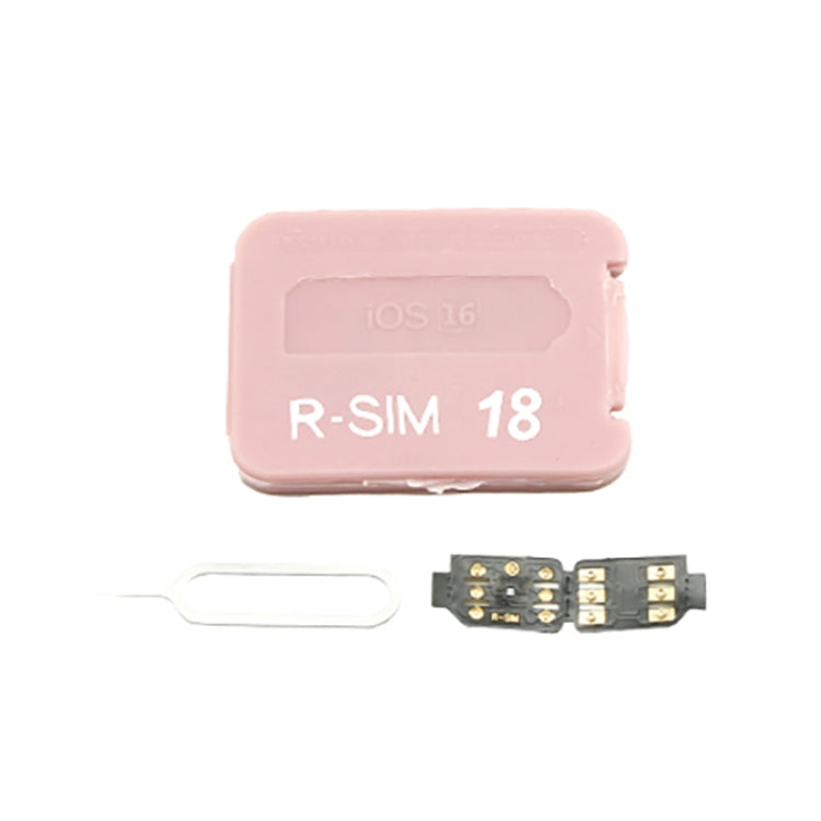 R-SIM 18 plus Turns Locked Into Unlocked iOS16 System Universal 5G Unlocking Card