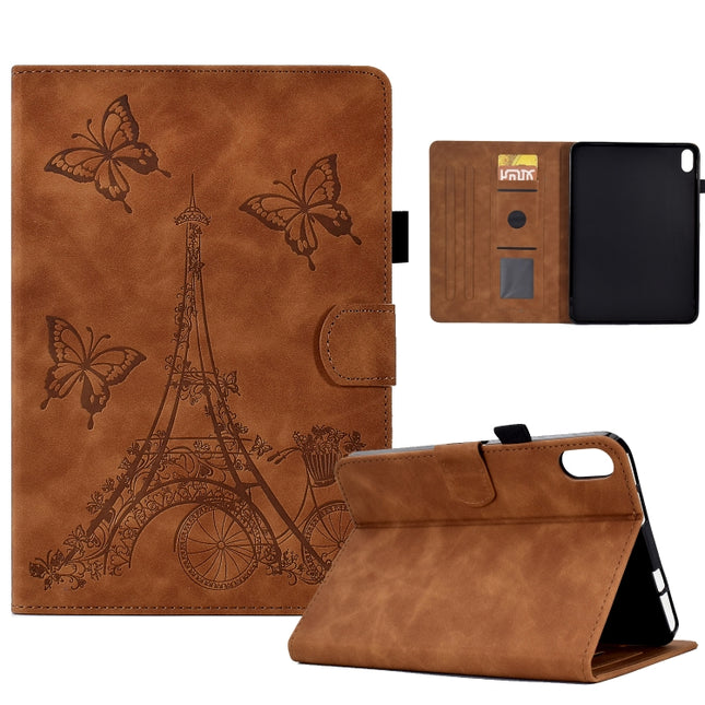 Tower Embossed Leather Smart Tablet Case, For Samsung Galaxy Tab A8 10.5 2021 X205, For iPad 10.2 2021/2020/2019 / 10.5 2019/2017, For iPad 10th Gen 10.9 2022, For iPad Air / Air 2 / 9.7 2017 / 9.7 2018