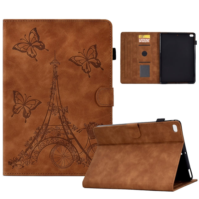 Tower Embossed Leather Smart Tablet Case, For Samsung Galaxy Tab A8 10.5 2021 X205, For iPad 10.2 2021/2020/2019 / 10.5 2019/2017, For iPad 10th Gen 10.9 2022, For iPad Air / Air 2 / 9.7 2017 / 9.7 2018