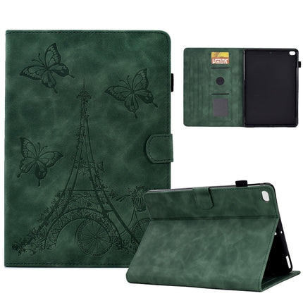 Tower Embossed Leather Smart Tablet Case, For Samsung Galaxy Tab A8 10.5 2021 X205, For iPad 10.2 2021/2020/2019 / 10.5 2019/2017, For iPad 10th Gen 10.9 2022, For iPad Air / Air 2 / 9.7 2017 / 9.7 2018