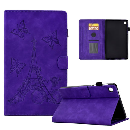 Tower Embossed Leather Smart Tablet Case, For Samsung Galaxy Tab S6 Lite P610, For Samsung Galaxy Tab A 8.0 T350, For Samsung Galaxy Tab A7 10.4 2020 T500, For Samsung Galaxy Tab A 10.1 2016 T580