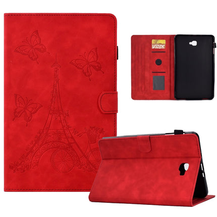 Tower Embossed Leather Smart Tablet Case, For Samsung Galaxy Tab S6 Lite P610, For Samsung Galaxy Tab A 8.0 T350, For Samsung Galaxy Tab A7 10.4 2020 T500, For Samsung Galaxy Tab A 10.1 2016 T580