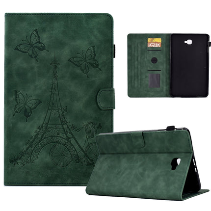 Tower Embossed Leather Smart Tablet Case, For Samsung Galaxy Tab S6 Lite P610, For Samsung Galaxy Tab A 8.0 T350, For Samsung Galaxy Tab A7 10.4 2020 T500, For Samsung Galaxy Tab A 10.1 2016 T580