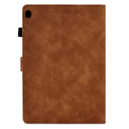 Tower Embossed Leather Smart Tablet Case, For Lenovo M10, For Lenovo Tab M10 Gen 2, For Lenovo M10 Plus, For Lenovo Tab M10 Plus 3rd Gen