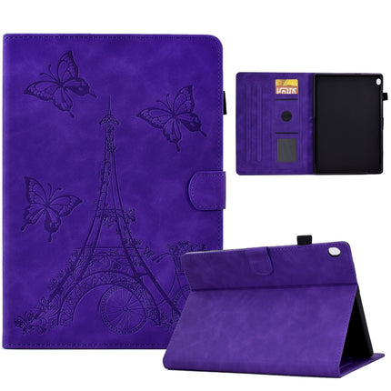Tower Embossed Leather Smart Tablet Case, For Lenovo M10, For Lenovo Tab M10 Gen 2, For Lenovo M10 Plus, For Lenovo Tab M10 Plus 3rd Gen