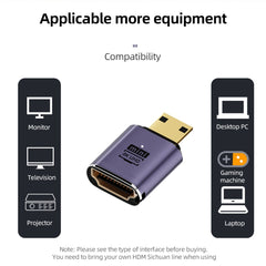 8K HDMI 2.1 to Micro HDMI Adapter, D8K-01, D8K-02, D8K-03, D8K-04, D8K-05, C8K-01, C8K-02, C8K-03, C8K-04, C8K-05, C8K-06, C8K-07