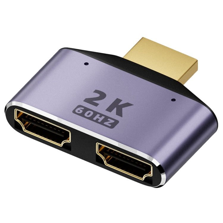 2-in-1-2K-60-Hz-HDMI-Adapter mit Kontrollleuchten