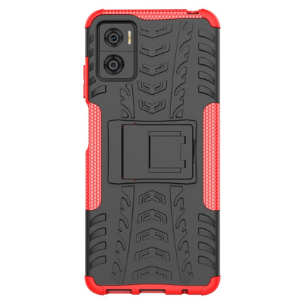Tire Texture TPU + PC Phone Case with Holder, For Motorola Moto E22, For Samsung Galaxy S23+ 5G, For Samsung Galaxy A14 5G