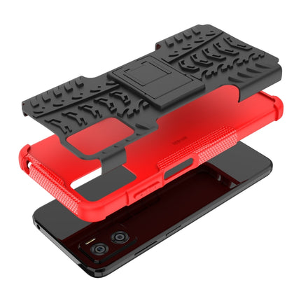 Tire Texture TPU + PC Phone Case with Holder, For Motorola Moto E22, For Samsung Galaxy S23+ 5G, For Samsung Galaxy A14 5G