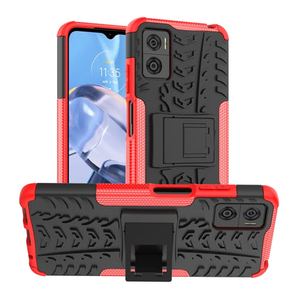 Tire Texture TPU + PC Phone Case with Holder, For Motorola Moto E22, For Samsung Galaxy S23+ 5G, For Samsung Galaxy A14 5G