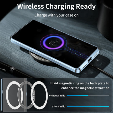 MagSafe Magnetic Frosted Metal Phone Case, For Samsung Galaxy S23 5G, For Samsung Galaxy S23+ 5G, For Samsung Galaxy S23 Ultra 5G