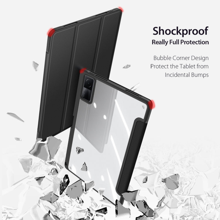DUX DUCIS TOBY Series Horizontal Flip Leather Tablet Case, For Xiaomi Redmi Pad