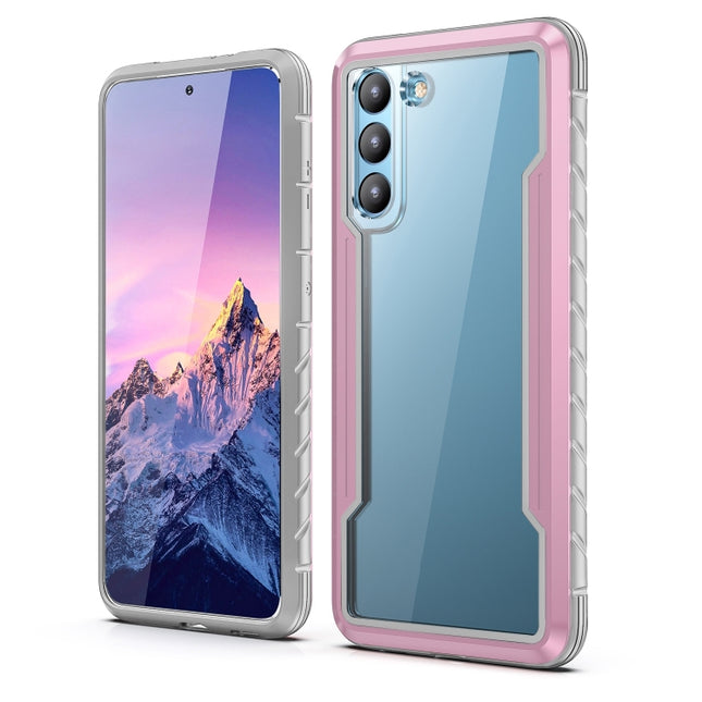 iPAKY Thunder Series Aluminum Frame + TPU Bumper + Clear PC Shockproof Phone Case, For Samsung Galaxy S23 5G, For Samsung Galaxy S22 5G, For Samsung Galaxy S22+ 5G, For Samsung Galaxy S23+ 5G