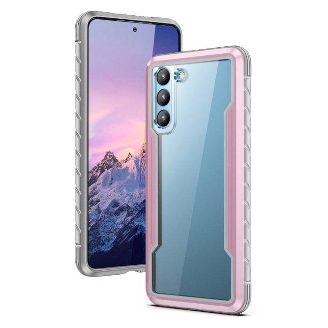 iPAKY Thunder Series Aluminum Frame + TPU Bumper + Clear PC Shockproof Phone Case, For Samsung Galaxy S23 5G, For Samsung Galaxy S22 5G, For Samsung Galaxy S22+ 5G, For Samsung Galaxy S23+ 5G