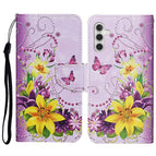 For Samsung Galaxy A54 / Yellow Flower Butterfly