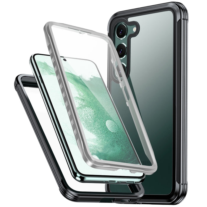 RedPepper Transparente, stoßfeste, wasserdichte Handyhülle, für Samsung Galaxy S23 5G, für Samsung Galaxy S23+ 5G, für Samsung Galaxy S23 Ultra 5G