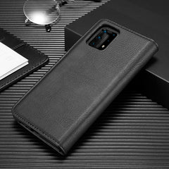 DG.MING Crazy Horse Texture Flip Detachable Magnetic Leather Case with Holder & Card Slots & Wallet, For Galaxy A31, For Galaxy A81 / Note10 lite, For Galaxy A91 / S10 Lite, For Galaxy M30S, For Galaxy M31, For Huawei P40 Lite