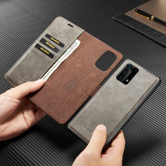 DG.MING Crazy Horse Texture Flip Detachable Magnetic Leather Case with Holder & Card Slots & Wallet, For Galaxy A31, For Galaxy A81 / Note10 lite, For Galaxy A91 / S10 Lite, For Galaxy M30S, For Galaxy M31, For Huawei P40 Lite