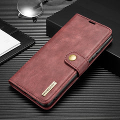 DG.MING Crazy Horse Texture Flip Detachable Magnetic Leather Case with Holder & Card Slots & Wallet, For Galaxy A31, For Galaxy A81 / Note10 lite, For Galaxy A91 / S10 Lite, For Galaxy M30S, For Galaxy M31, For Huawei P40 Lite