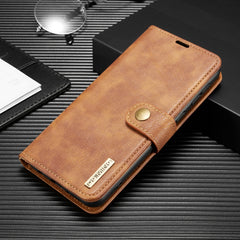 DG.MING Crazy Horse Texture Flip Detachable Magnetic Leather Case with Holder & Card Slots & Wallet, For Galaxy A31, For Galaxy A81 / Note10 lite, For Galaxy A91 / S10 Lite, For Galaxy M30S, For Galaxy M31, For Huawei P40 Lite