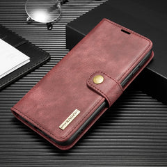 DG.MING Crazy Horse Texture Flip Detachable Magnetic Leather Case with Holder & Card Slots & Wallet, For Galaxy A31, For Galaxy A81 / Note10 lite, For Galaxy A91 / S10 Lite, For Galaxy M30S, For Galaxy M31, For Huawei P40 Lite