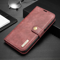 DG.MING Crazy Horse Texture Flip Detachable Magnetic Leather Case with Holder & Card Slots & Wallet, For Galaxy A31, For Galaxy A81 / Note10 lite, For Galaxy A91 / S10 Lite, For Galaxy M30S, For Galaxy M31, For Huawei P40 Lite