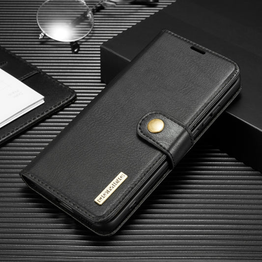 DG.MING Crazy Horse Texture Flip Detachable Magnetic Leather Case with Holder & Card Slots & Wallet, For Huawei P40 Pro, For Huawei P40, For Galaxy S20+
