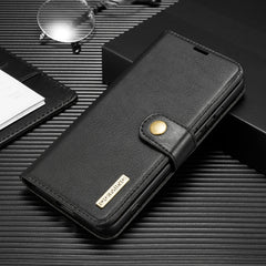 DG.MING Crazy Horse Texture Flip Detachable Magnetic Leather Case with Holder & Card Slots & Wallet, For Huawei P40 Pro, For Huawei P40, For Galaxy S20+