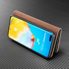 DG.MING Crazy Horse Texture Flip Detachable Magnetic Leather Case with Holder & Card Slots & Wallet, For Huawei P40 Pro, For Huawei P40, For Galaxy S20+
