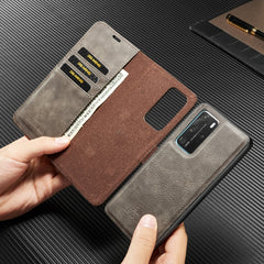 DG.MING Crazy Horse Texture Flip Detachable Magnetic Leather Case with Holder & Card Slots & Wallet, For Huawei P40 Pro, For Huawei P40, For Galaxy S20+