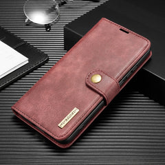 DG.MING Crazy Horse Texture Flip Detachable Magnetic Leather Case with Holder & Card Slots & Wallet, For Huawei P40 Pro, For Huawei P40, For Galaxy S20+