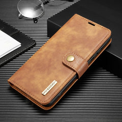 DG.MING Crazy Horse Texture Flip Detachable Magnetic Leather Case with Holder & Card Slots & Wallet, For Huawei P40 Pro, For Huawei P40, For Galaxy S20+