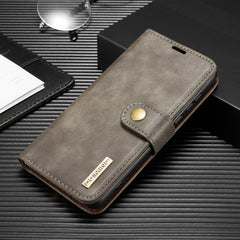 DG.MING Crazy Horse Texture Flip Detachable Magnetic Leather Case with Holder & Card Slots & Wallet, For Huawei P40 Pro, For Huawei P40, For Galaxy S20+