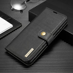 DG.MING Crazy Horse Texture Flip Detachable Magnetic Leather Case with Holder & Card Slots & Wallet, For Huawei P40 Pro, For Huawei P40, For Galaxy S20+