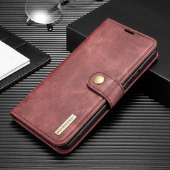 DG.MING Crazy Horse Texture Flip Detachable Magnetic Leather Case with Holder & Card Slots & Wallet, For Huawei P40 Pro, For Huawei P40, For Galaxy S20+
