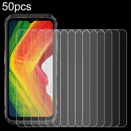 50pcs 0.26mm 9H 2.5D Tempered Glass Film, For Wiko 5G (50 PCS), For Ulefone Power Armor 19 (50 PCS)