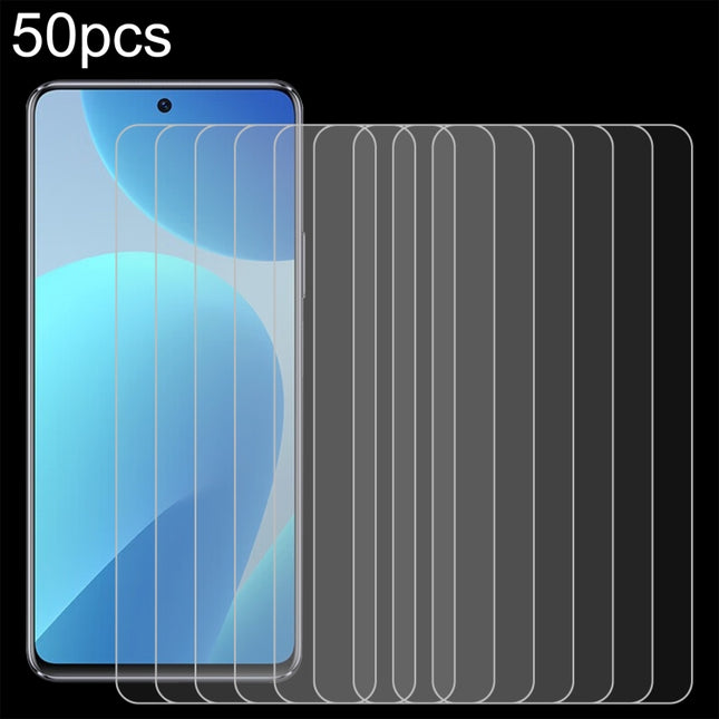 50pcs 0.26mm 9H 2.5D Tempered Glass Film, For Wiko 5G (50 PCS), For Ulefone Power Armor 19 (50 PCS)