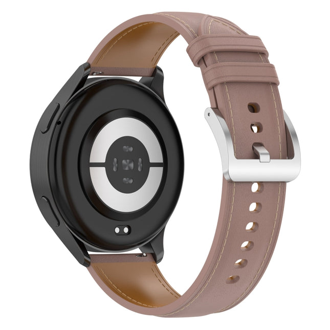 22mm Genuine Leather Watch Band, For Huawei Watch Buds/Xiaomi Watch S2