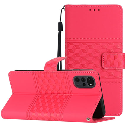 Diamond Embossed Skin Feel Leather Phone Case with Lanyard, For Motorola Moto G9 / G9 Play, For Motorola Moto G10 / G20 / G30, For Motorola Moto G22, For Motorola Moto G31 / G41