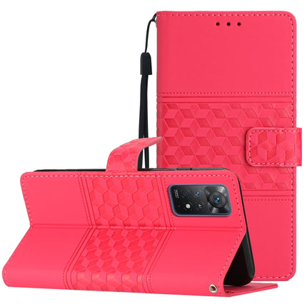 Diamond Embossed Skin Feel Leather Phone Case with Lanyard, For Xiaomi Redmi Note 11 Pro Global, For Xiaomi Redmi Note 11 / Note 11s, For Xiaomi Mi 10T Lite, For Xiaomi Mi 10T / 10T Pro