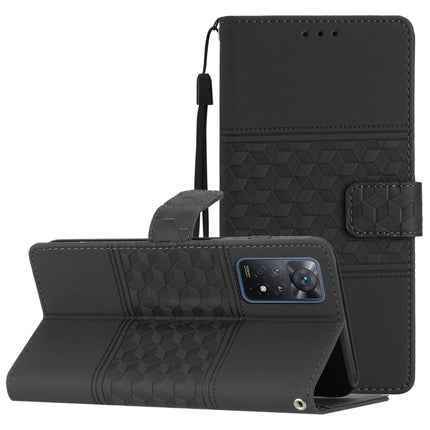 Diamond Embossed Skin Feel Leather Phone Case with Lanyard, For Xiaomi Redmi Note 11 Pro Global, For Xiaomi Redmi Note 11 / Note 11s, For Xiaomi Mi 10T Lite, For Xiaomi Mi 10T / 10T Pro