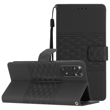 Diamond Embossed Skin Feel Leather Phone Case with Lanyard, For Xiaomi Redmi Note 11 Pro Global, For Xiaomi Redmi Note 11 / Note 11s, For Xiaomi Mi 10T Lite, For Xiaomi Mi 10T / 10T Pro