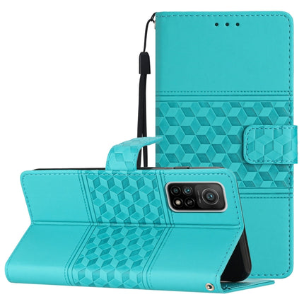 Diamond Embossed Skin Feel Leather Phone Case with Lanyard, For Xiaomi Redmi Note 11 Pro Global, For Xiaomi Redmi Note 11 / Note 11s, For Xiaomi Mi 10T Lite, For Xiaomi Mi 10T / 10T Pro