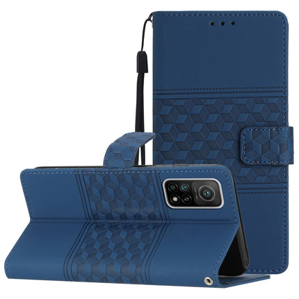 Diamond Embossed Skin Feel Leather Phone Case with Lanyard, For Xiaomi Redmi Note 11 Pro Global, For Xiaomi Redmi Note 11 / Note 11s, For Xiaomi Mi 10T Lite, For Xiaomi Mi 10T / 10T Pro