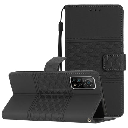 Diamond Embossed Skin Feel Leather Phone Case with Lanyard, For Xiaomi Redmi Note 11 Pro Global, For Xiaomi Redmi Note 11 / Note 11s, For Xiaomi Mi 10T Lite, For Xiaomi Mi 10T / 10T Pro