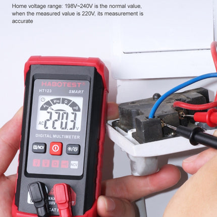 HABOTEST HT123 Mini High-precision Digital Multimeter, HT123