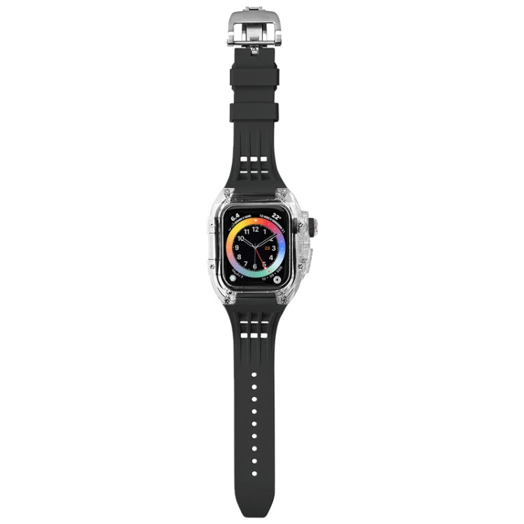 Fluorine Rubber Clear Watch Band Case
