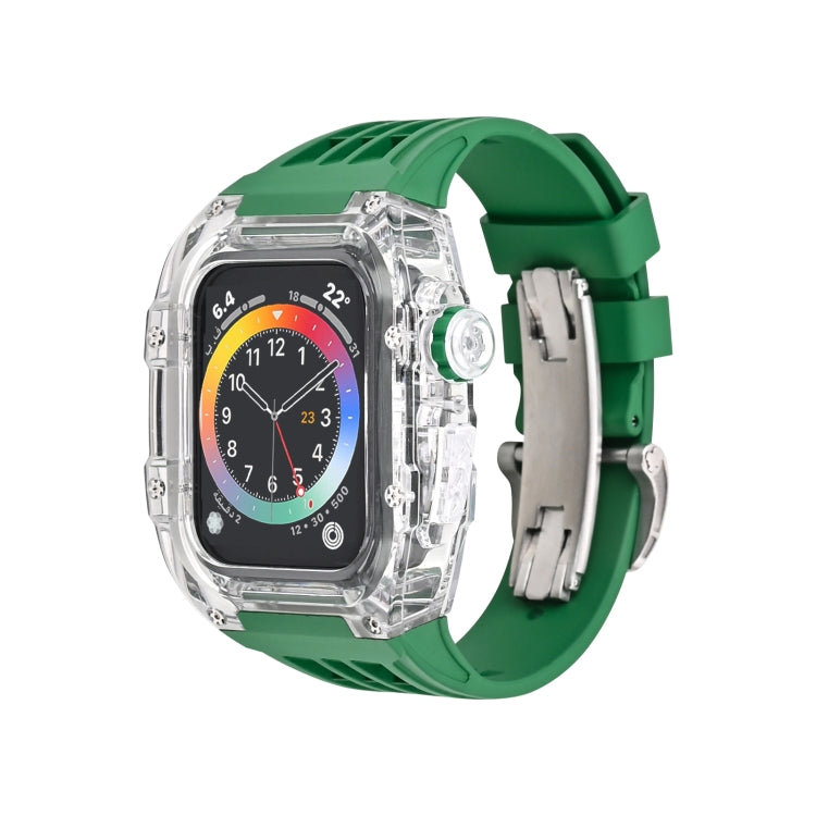 Fluorine Rubber Clear Watch Band Case